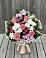 Букет цветов из: Альстромерии, Гвоздики, Розы и Хризантемы в Пески