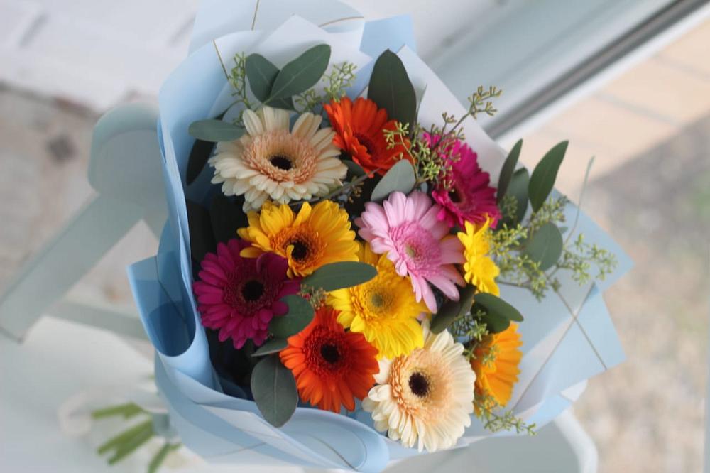 Букет цветов из: Герберы в Пески