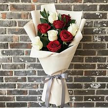 Букет цветов из:  Розы #REPLACE_PRED# Пески