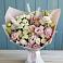 Букет цветов из: Альстромерии и Розы в Пески