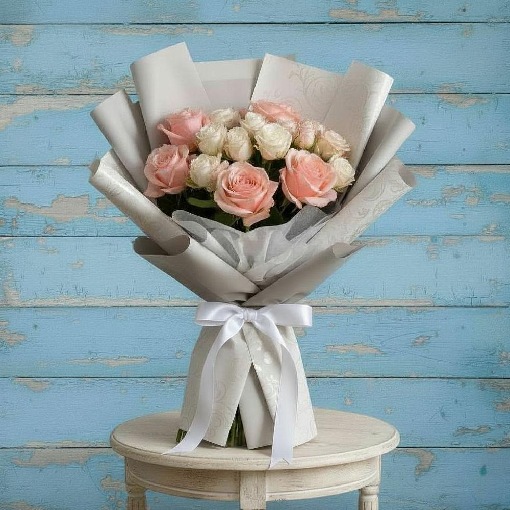 Букет цветов из: Розы в Пески