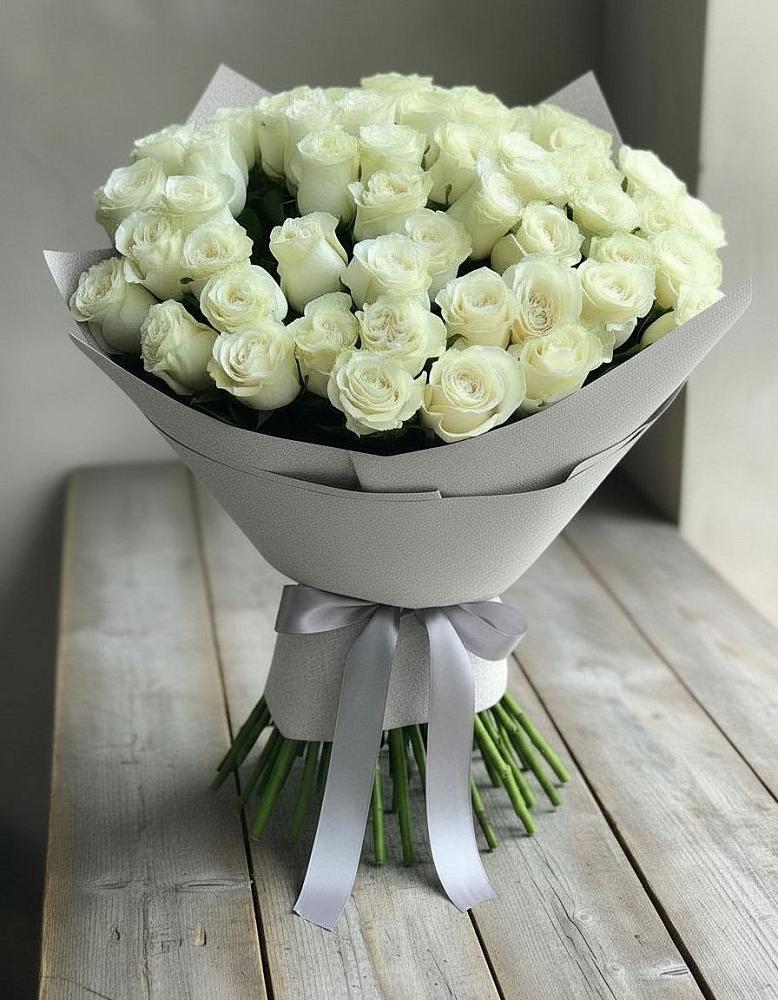 Букет 35 Белых роз в Пески