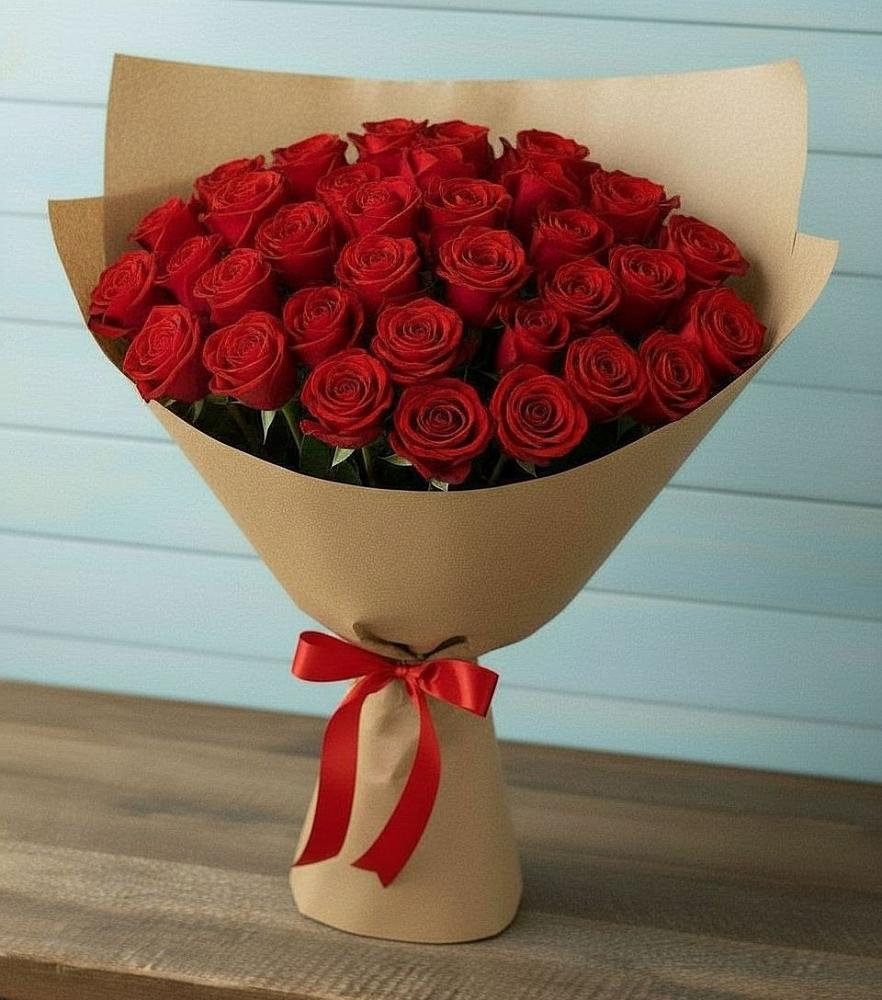 Букет Красные розы Милано в Пески