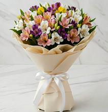 Букет цветов из:  Альстромерии в Пески
