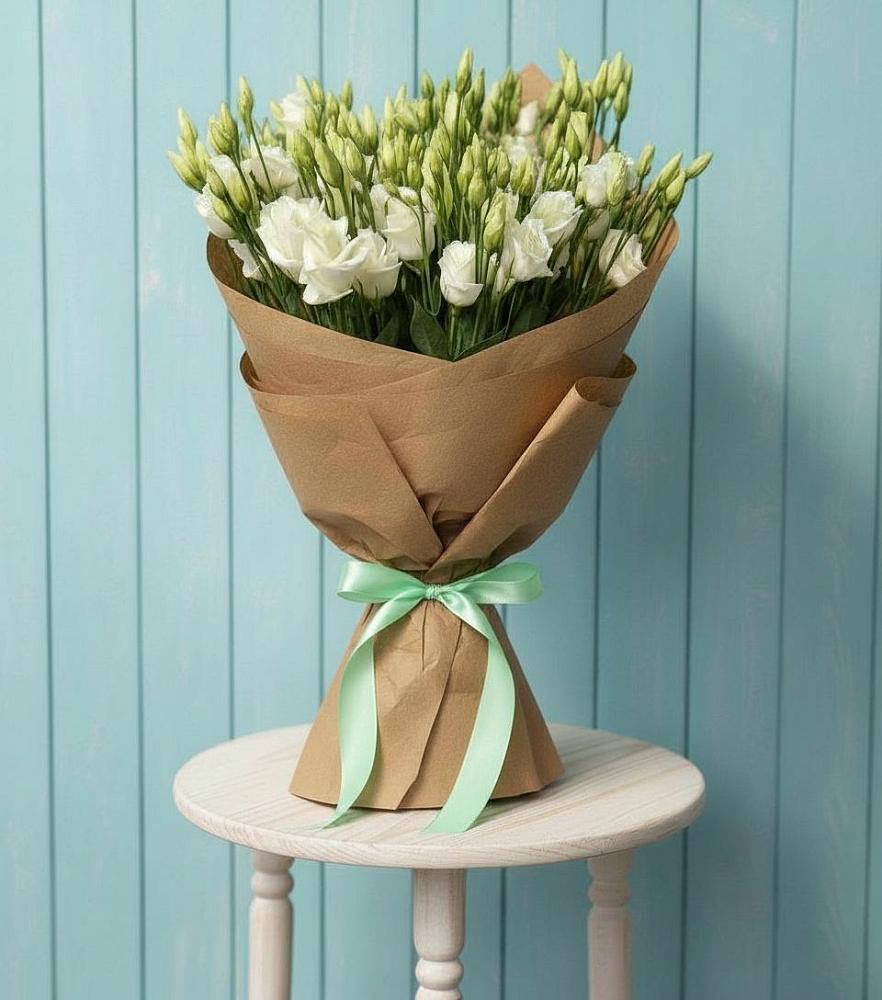 Букет цветов из: Лизиантусы в Пески