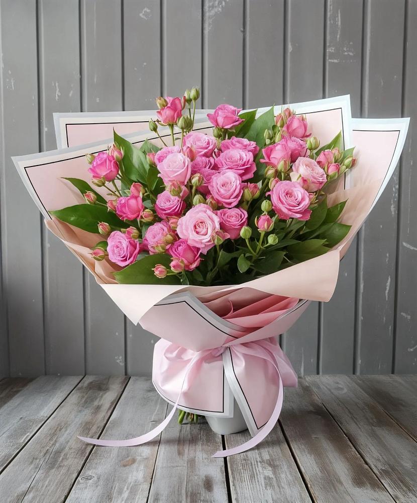 Букет Розовый кустик в Пески