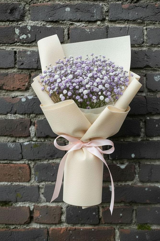 Букет цветов из: Гипсофила в Пески