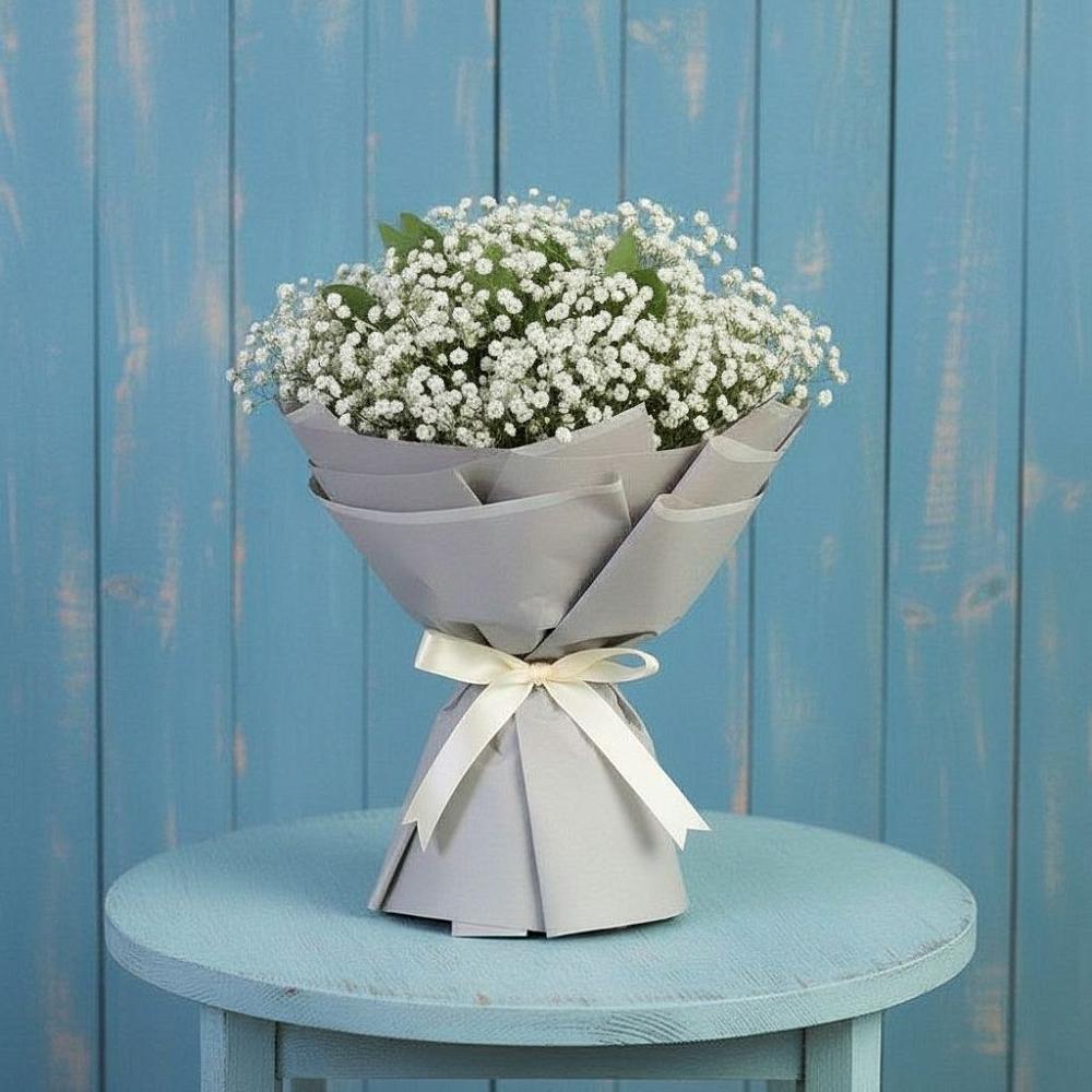 Букет цветов из: Гипсофила в Пески