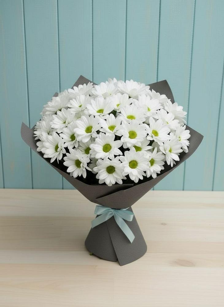 Букет цветов из: Хризантемы в Пески