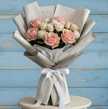 Букет цветов из:  Розы в Пески