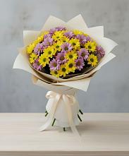 Букет цветов из:  Хризантемы в Пески