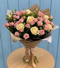 Букет цветов из:  Розы в Пески