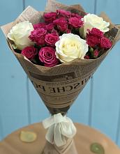 Букет цветов из:  Розы в Пески