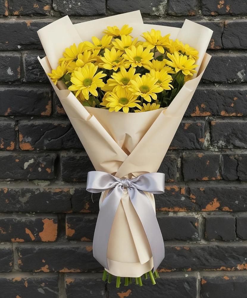 Букет цветов из: Хризантемы в Пески