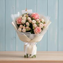 Букет цветов из:  Розы в Пески
