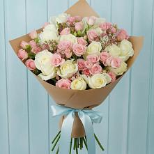 Букет цветов из:  Розы в Пески