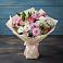 Букет цветов из: Хризантемы, Альстромерии и Розы в Пески